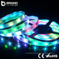 Ce rohs haute qualité usine noir flexible meilleur prix uv led strip